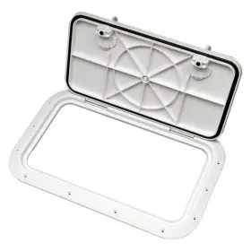 G8161822 Bomar 8000 Series 17 17-5/8 Inch L X 16-1/4 W Off-white Rectangular Low