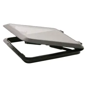 G9661111 Bomar 900 Series 16-7/8 Inch L X W Black Square Low Profile Hatch Trim And Screen