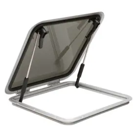 N100010a Bomar 1000 Series 10 10-3/4 Inch L X W Smoke Square Low Profile