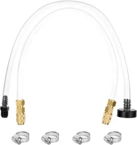 Htjzwg001-4 Brand Zipicu Seastar Hydraulic Steering Bleed Kit - Quick Connect Marine Bleeder Tool Gold
