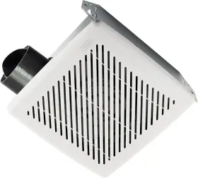 688es Broan-nutone Economy 50 Cfm Louvered Grille Energy Star 2.0 Sones White