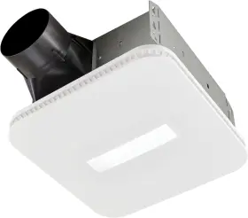 Aer80cctk Broan-nutone Cleancover Bath Fan 80 Cfm 0.7 Sone White