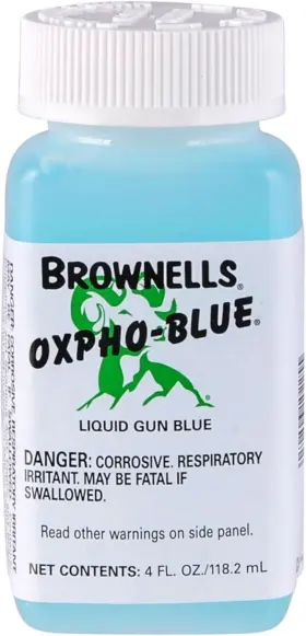 65474 Brownells Oxpho-blue Liquid Gun Blue Cold Bluing Solution 4 Fl. Oz