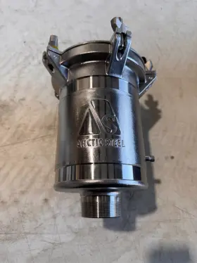 70asws200s Buck Algonquin Arctic Steel Strainer - 2 Inch Npt Ports Male Bottom Inlet Female Side Outlet