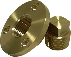 Sr-20210527 C Clink Garboard Drain Plug Kit Boat Transom Scuttle For 1 Inch