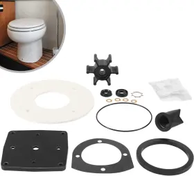 37040-0000 Ca-auto Caqp683 Service Kit Seal Gasket For Jabsco 37010 And Par 37 Series Toilet
