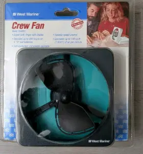 1844851 Caframo West Marine Minimax Deluxe Battery Powered Fan Model#