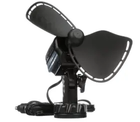 Caf-757dc-bbx Caframo Ultimate 12v Marine Fan Black - Free Ship