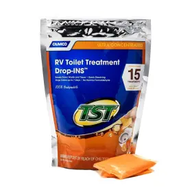 41189 Camco Tst Orange Rv Toilet Treatment Drop-ins 15-pack