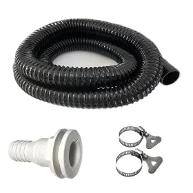 Blg-pump-blck01 Camnwamn 3/4 Inch Dia Bilge Pump Hose Kit 6.5 Ft Premium Quality Ki