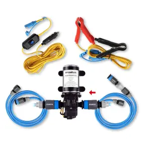 Jk-3206p Camplux Enjoy Outdoor Life 12v Water Pump Kit 1.6 Gpm 65 Psi High Pressure For Caravan Rv Boat