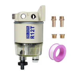Ws-z135 Carmocar Marine Fuel Water Separator/diesel Filter/water R12t Assembly