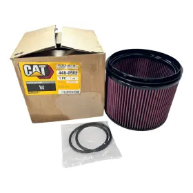 448-0563 Caterpillar Cat Air Filter Replacement Assembly With Seals Oem