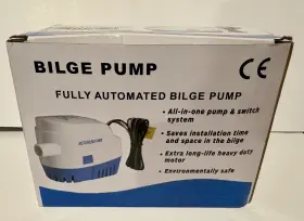 Hybp1-g750-02 Ce 12v 750 Gph Marina Boat Automatic Submersible Bilge Water Pump With Float Switch