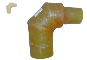 1200329 Centek Reducing Elbow 90 Degree 3 Inch X 3.50 Fiberglass