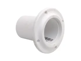 1200302 Centek Industries White 2ft Exhaust Thru-hull Fitting Without Flapper