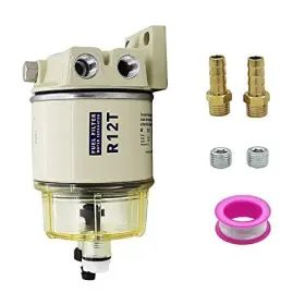 120at Cerobit 782670823768 Fuel Water Separator Marine Kit R12t Npt Zg1/4-19 10 Micron Filter