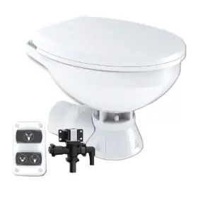 Cm3rmt Commodore Quiet Flush Electric Toilet 12v With Macerator And Valve