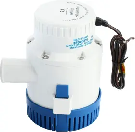 Ca-0365 Dasmarine 12v 3500 Gph Submersible Electric Pump Boat Plumbing Bilge 1 1/2 Inch 40mm