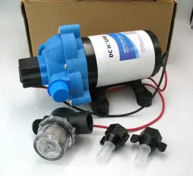 Dphc-t33-12v Dc House Dphc-t33 12v Rv Water Pump 3.5gpm 45psi Self-priming Marine Sp2