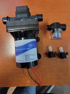Dphc-t42-12v Dc House Dphc-t42 12v Rv Water Pump 3.0 Gpm 55psi Self-priming Marine