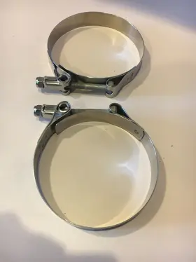 Hstbc450 Dixon Boss Stainless Hose Clamp Pair