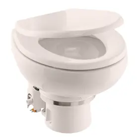 105710 Dometic Masterflush Mf 7120 - Bone Electric Macerating Toilet Without Rbit Base &