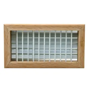 217200008 Dometic Boat Louvered Vent Grille 10 X 5 Inch Oak White