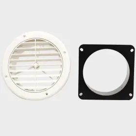 228700128 Dometic Boat A/c Vent Grille With Transition Ring 5 Inch 2pc