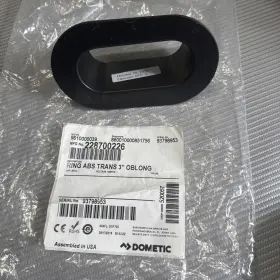 228700226 Dometic 228700223 Abs Transition 3 Inch Ring Oblong Black Marine Boat B385