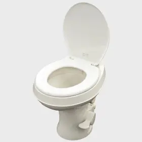 302300071 Dometic Boat Gravity Flush Toilet 300 Series White