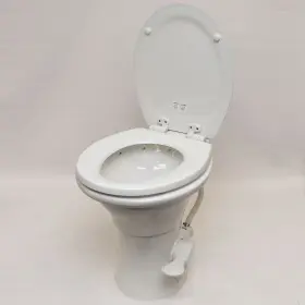 302310031 Dometic 310 Series Rv Gravity-flush Toilet White Ceramic