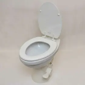 302320081 Dometic 320 Rv Gravity-flush Ceramic Toilet Series White