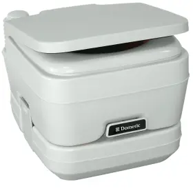 311196406 Dometic - 964 Msd Portable Toilet 2.5 Gallon Platinum