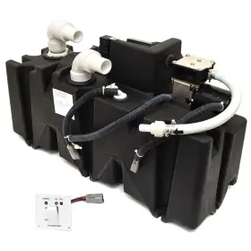 319018001 Dometic Boat Waste Holding Tank 12 Gal With Status Panel