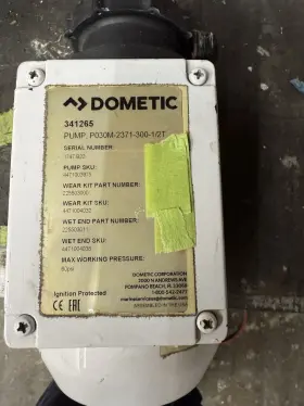 341265 Dometic Marine Ac Water Pump