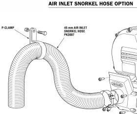 Dometic 731957926012 X30 Proheat Snorkel Kit Only Pk3007