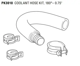 Dometic 731957926043 X30 Proheat Coolant U Bend Kit Pk3010 Dometic 731957926043 X30 Proheat Coolant U Bend Kit Pk3010