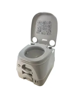 9108552689 Dometic Portable Toilet 974 Msd Tan 2.6 Gal. Capacity With Fittings / Bracket New