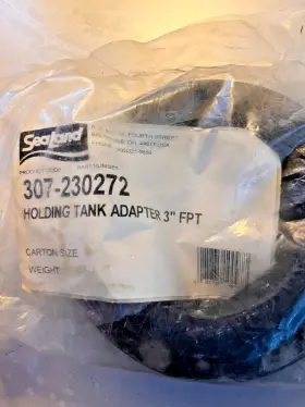 D3072302 Dometic Sealand Holding Tank Adapter Flange 3