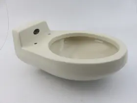 385310033 Dometic Sealand Vacuflush Replacement High Back Bone China Toilet Bowl