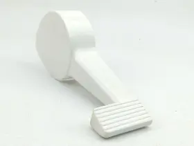 385310114 Dometic Sealand Vacuflush Tall Base Toilet / Head White Flush Foot Pedal Cover