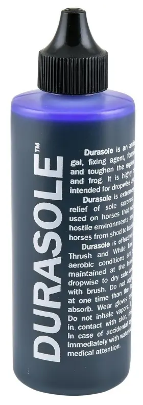 54689 Durasole Sole Dressing Equine Hoof Treatment External Use 4 Fl Oz