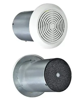 2262-50 Earthtec New Ultra-quiet 7 Inch Mobile Home Ventline Bath Exhaust Fan W/white White