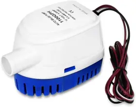 Eco-worthy 789624985626 Pump For Boat Bilge Water 12v 1100gph Auto With Float Automatic Caravan Rv Dc
