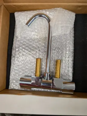 16401 Elka Chrome Folding Spout Mixer