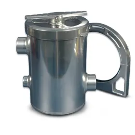 295-94ca Emi Sea Strainer Aluminum With Bracket Clear Anodized
