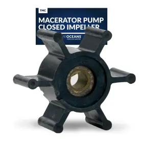 Fo1439 Five Oceans 730669447730 Tmc Marine Macerator Pump Closed Impeller For Boats