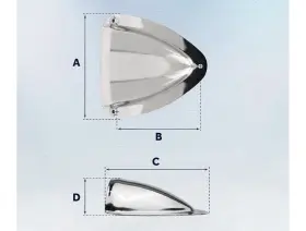 Fo4010 Five Oceans Large Clamshell Ventilator Aisi3