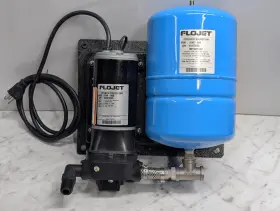 2840-000 Flojet Water Booster System 40 Psi 4.5gpm 115v Model # Pump And Tank